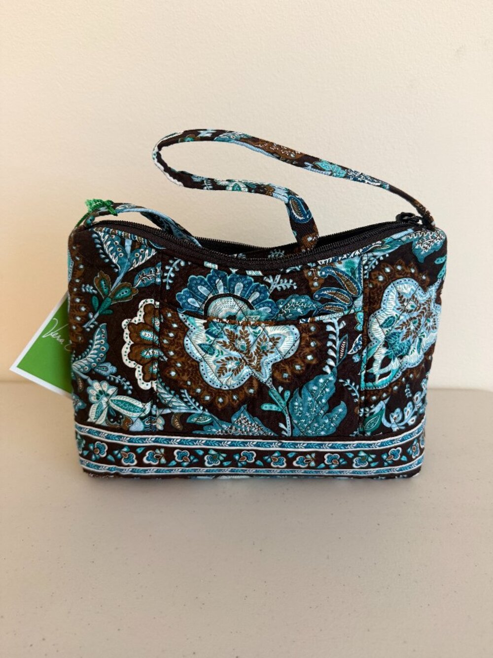 Vera Bradley “Molly” handbag in Java Blue, NWT